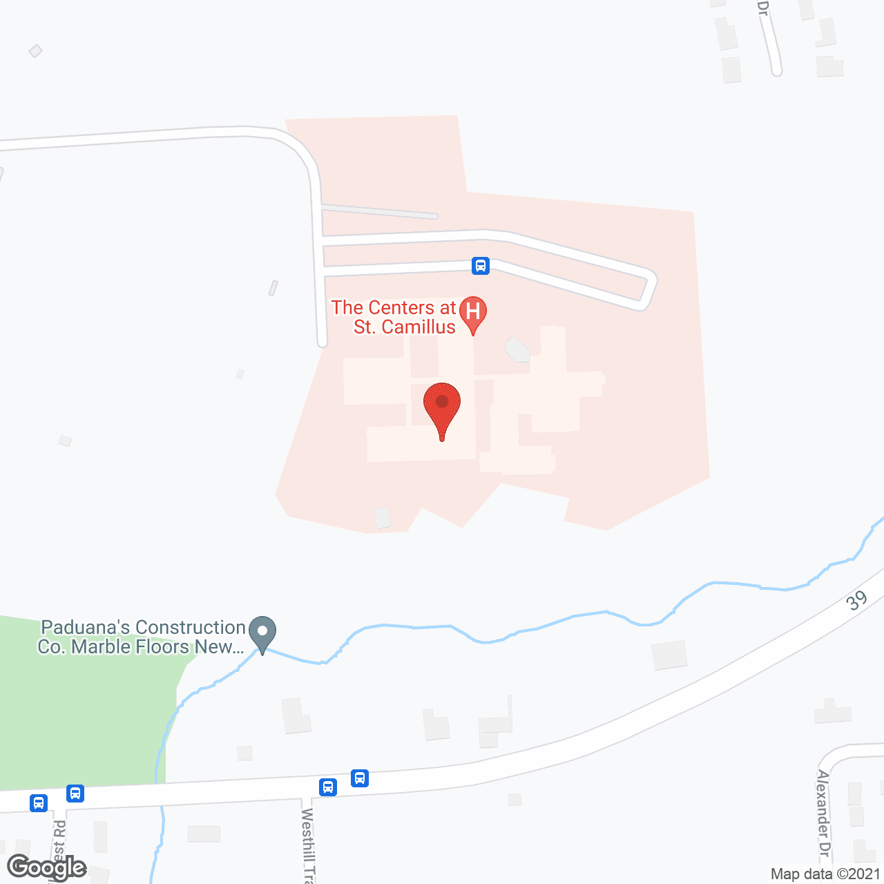 St Camillus Health/Rehab Ctr in google map