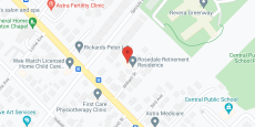 Rosedale Retirement Residence in google map