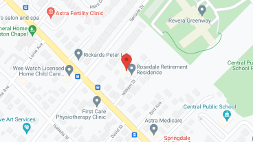Rosedale Retirement Residence in google map