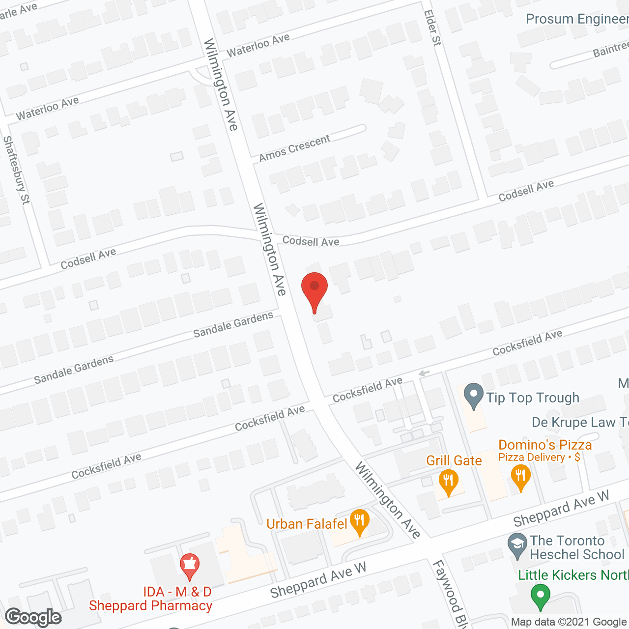 Ahavath Achim Retirement Home Ltd in google map