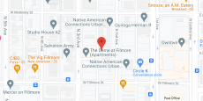 Marquee Apartments in google map