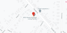 WCA Home in google map