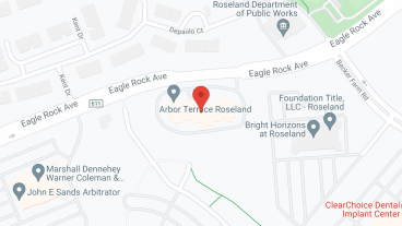 Arbor Terrace Roseland in google map