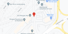 The Wingate Residences of Needham and One Wingate Way in google map