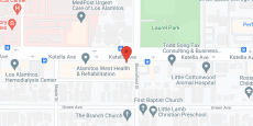 Katella Senior Living Community in google map