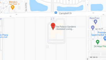 Palace Gardens in google map