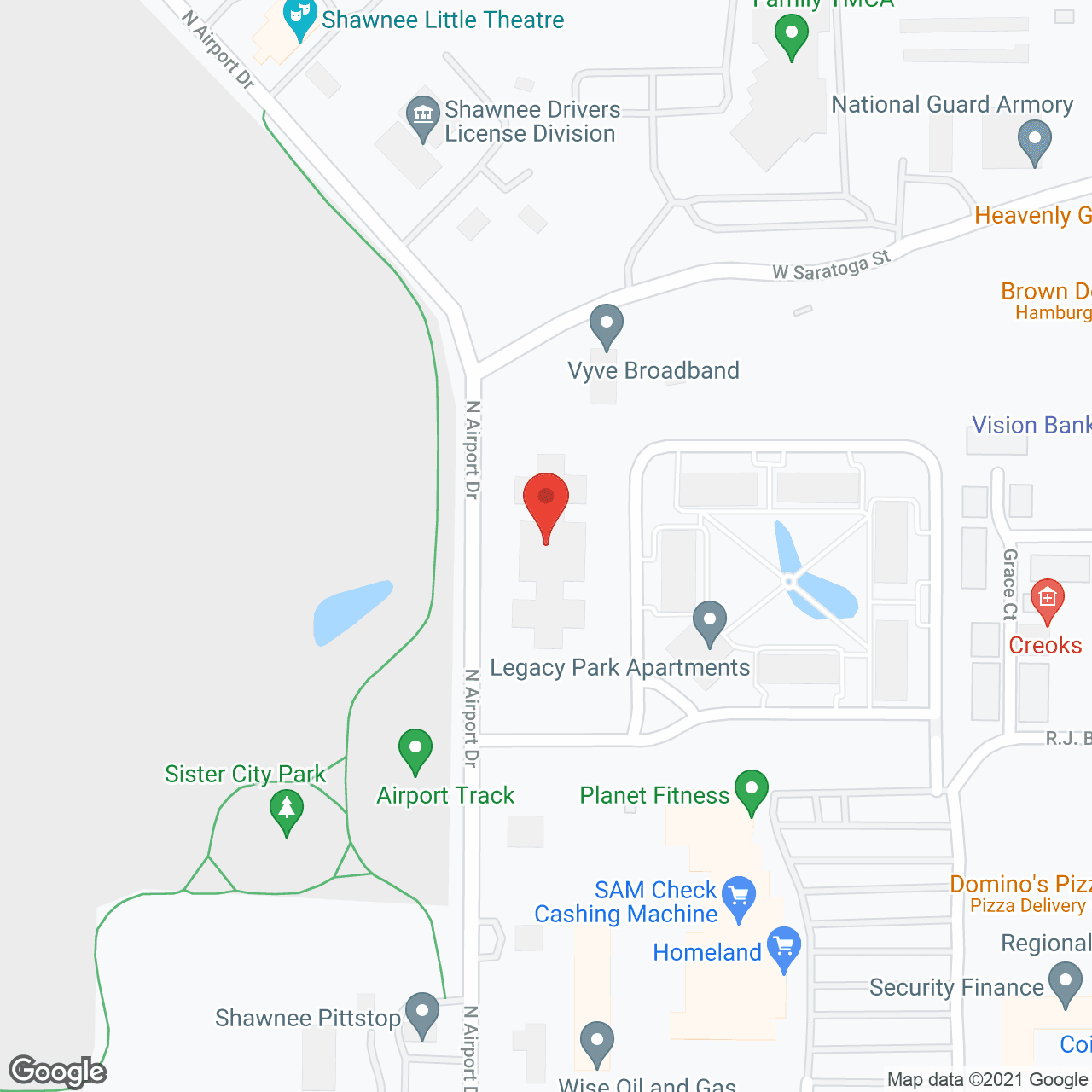 Shawnee Memory Care in google map