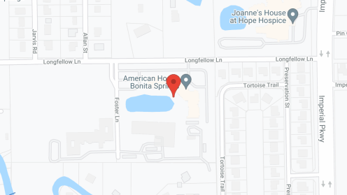 Map of the neighborhood around American House Bonita Springs Senior Living