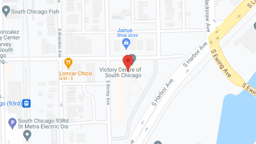 Victory Centre of South Chicago in google map