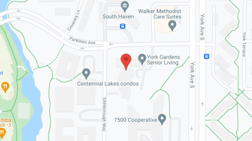 York Gardens in google map
