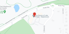 The Shores of Lake Phalen in google map