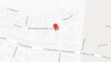 El Pueblo Assisted Living in google map