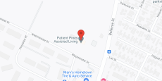 Patient Pines Assisted Living in google map