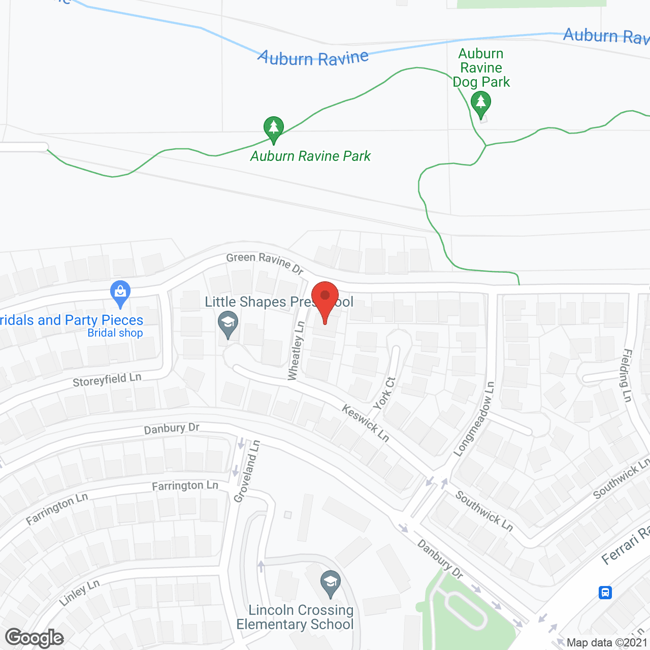 Lincoln Senior Care Home in google map