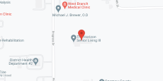 The Horizon Senior Living III in google map