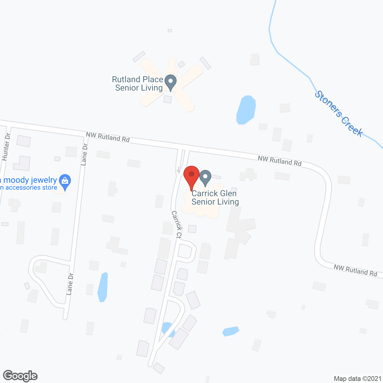 Carrick Glen Senior Living in google map