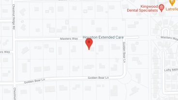 Houston Extended Care in google map