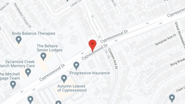 Autumn Leaves of Cypresswood in google map