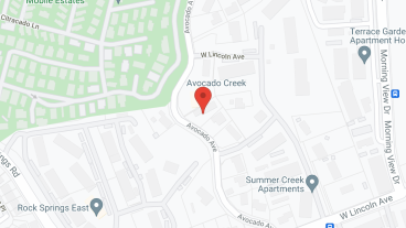 Avocado Creek in google map