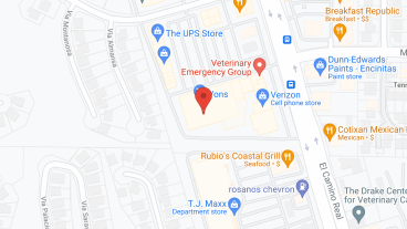 Encinitas Retirement Gardens II in google map