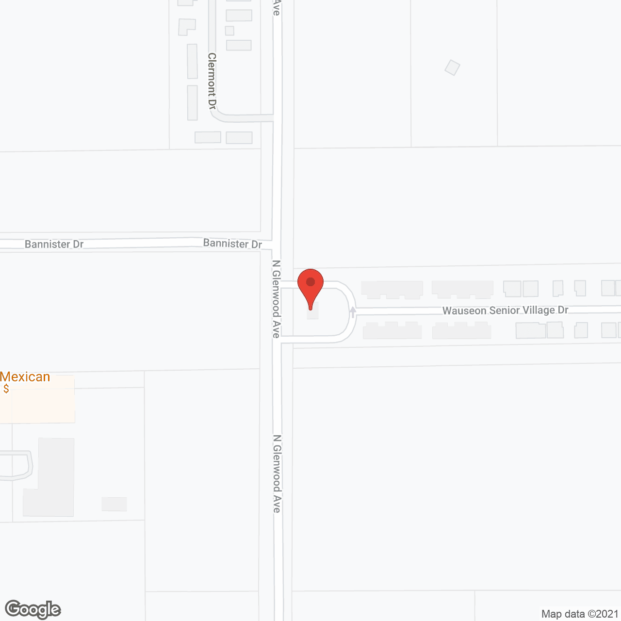 Wauseon Senior Villas in google map