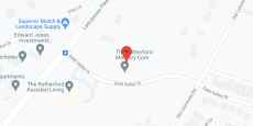 The Rutherford Memory Care in google map