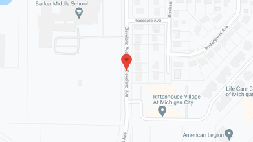 Rittenhouse Village at Michigan City in google map