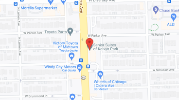 Senior Suites of Kelvyn Park in google map