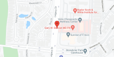 Sunrise of Frisco in google map
