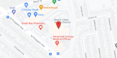 Silverado Beach Cities in google map