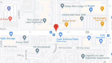 The Landon at Lake Highlands in google map