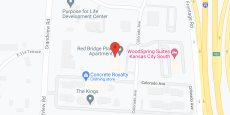 Red Bridge in google map