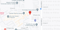 Garden Plaza of Aurora in google map