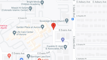 Garden Plaza of Aurora in google map