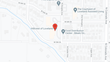 Hillcrest of Loveland in google map