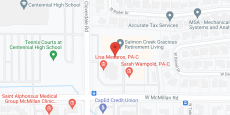 Salmon Creek in google map