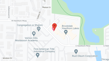 Brookdale Hawthorn Lakes in Vernon Hills Assisted Living in google map