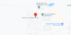 Classic Care Homes in google map