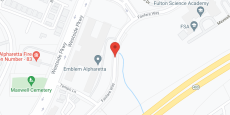 Emblem Alpharetta in google map