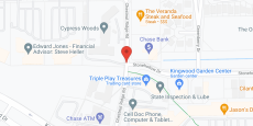Cypress Woods in google map