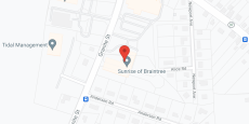Sunrise of Braintree in google map