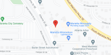 Marietta Life Center in google map