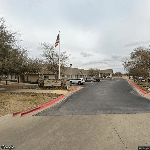 street view of Cedar Ridge Alzheimer's Special Care Center