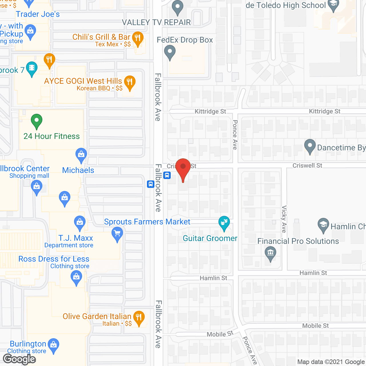 Shalom Elderly Care Inc in google map