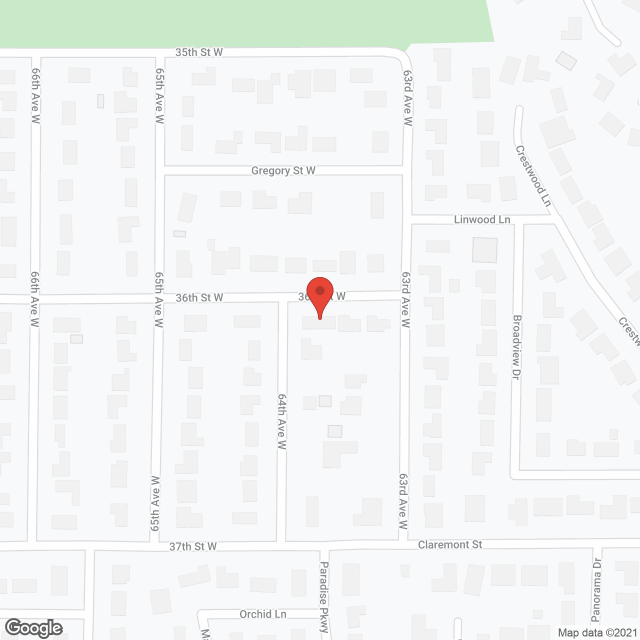 Bernadette Jones Adult Family Home LLC in google map