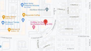 Sunrise of Scottsdale in google map