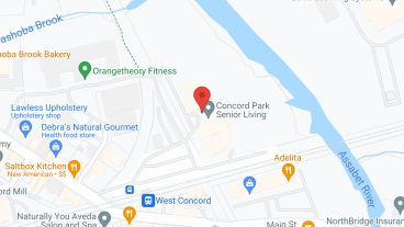 Concord Park in google map