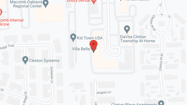 Villa Bella of Clinton Township in google map