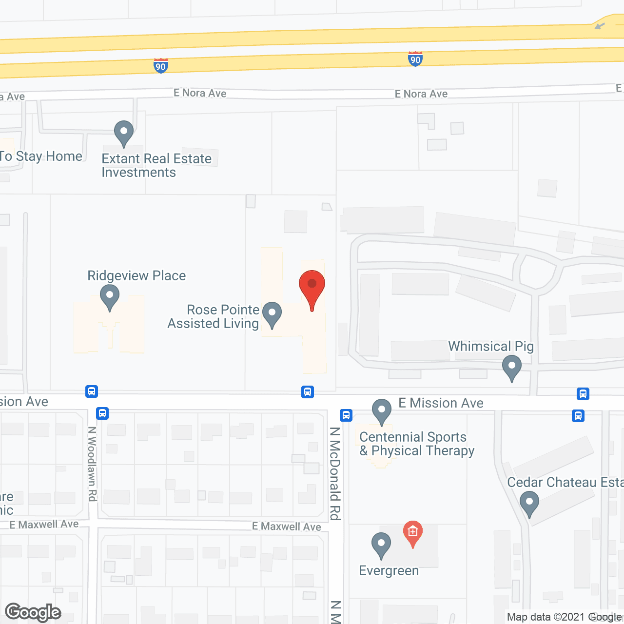 Rose Pointe Assisted Living & Memory Care in google map