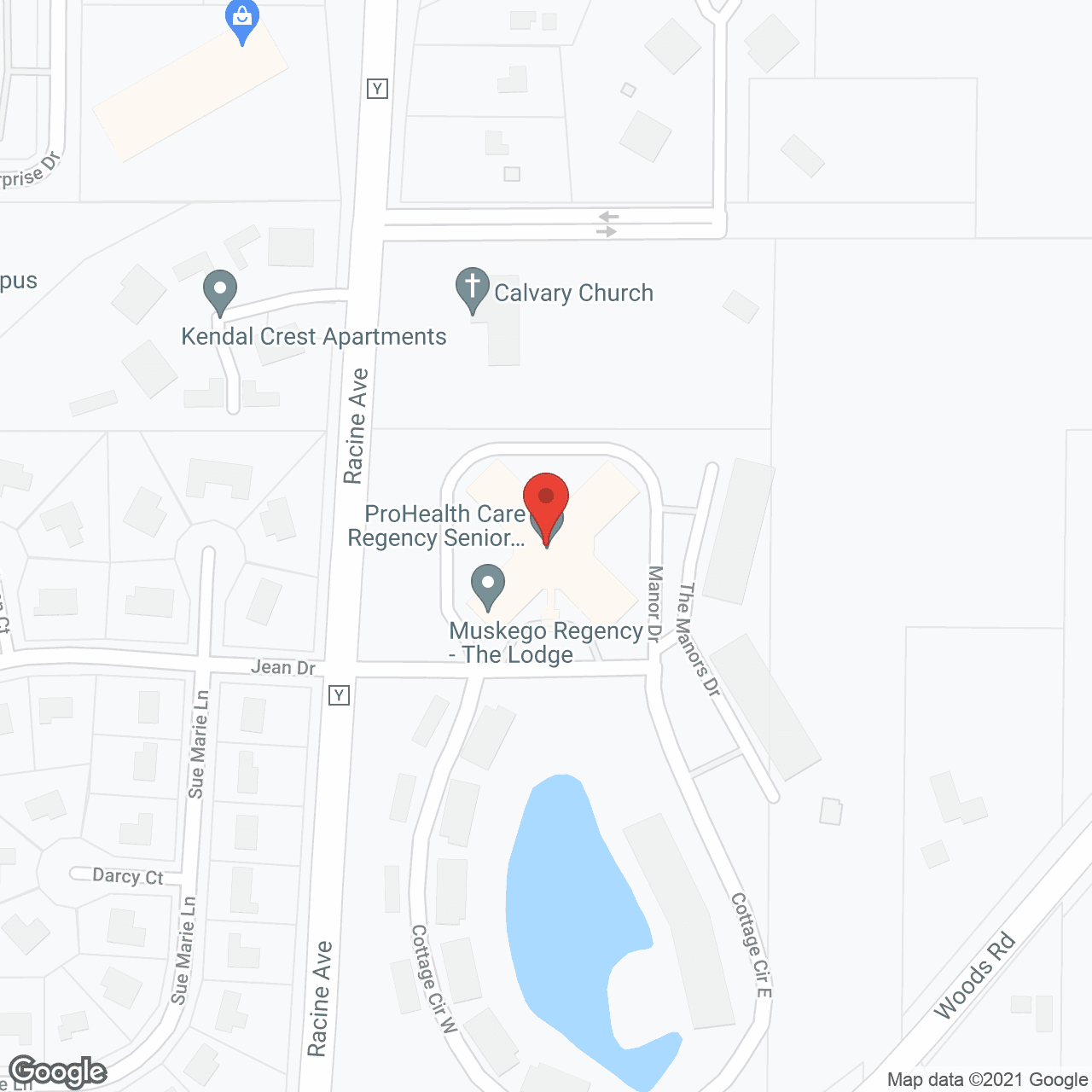 ProHealth Care Regency Senior Communities - Muskego in google map